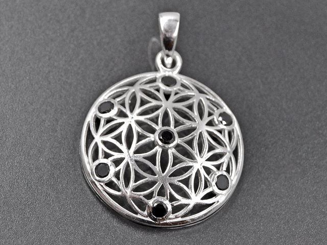Anhänger Blume des Lebens (⌀ 28 mm) 
