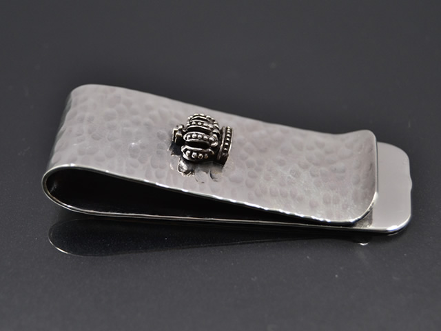 Geldklammer Krone gehämmert