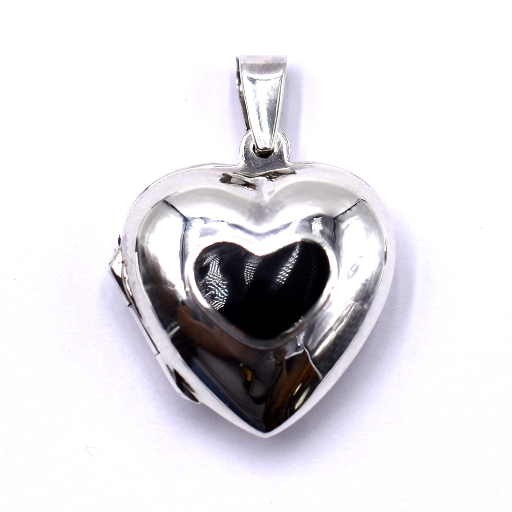 Anhänger Herz mit Emaille 