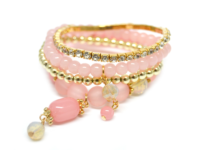 Glassteinarmband Emee Set (16 cm)