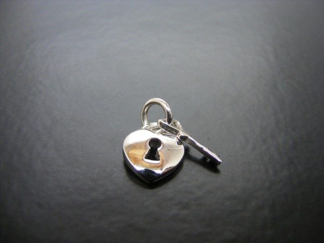 Anhänger Schlüssel, Herz