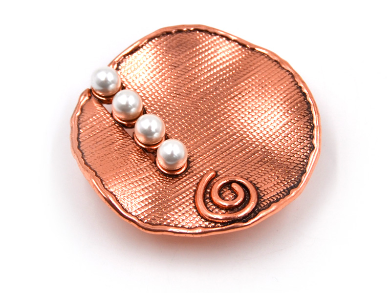 Magnetclip Perle (5cm)