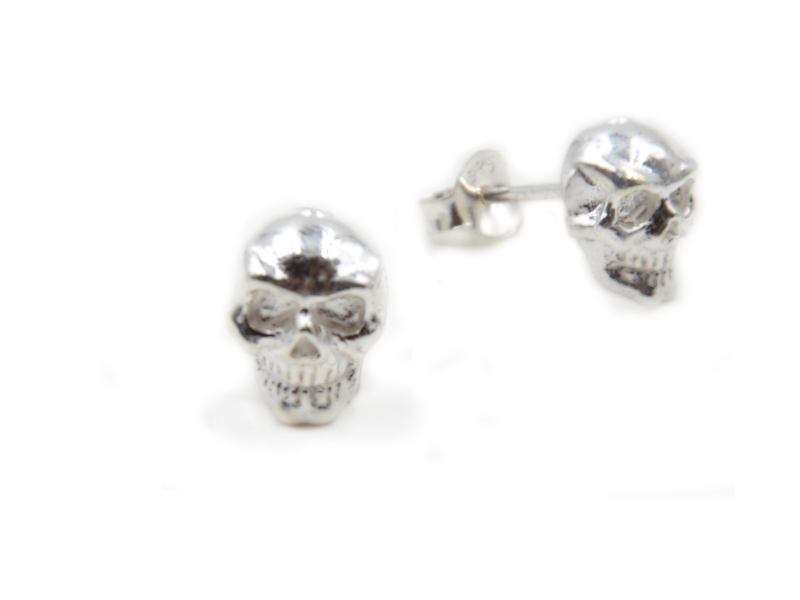 Ohrstecker Totenkopf