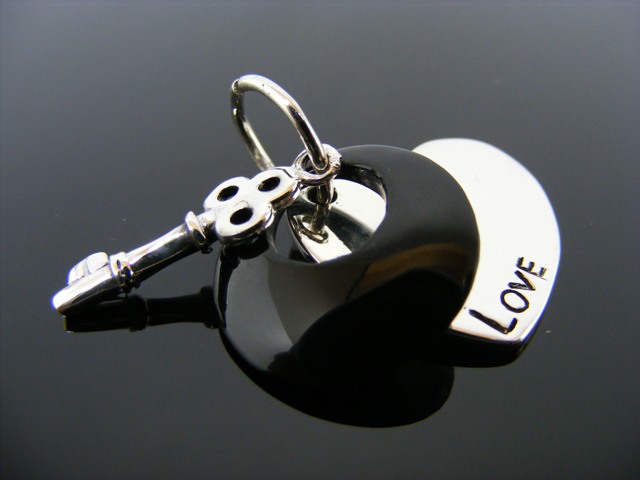 Anhänger (Schlüssel)(Herz)