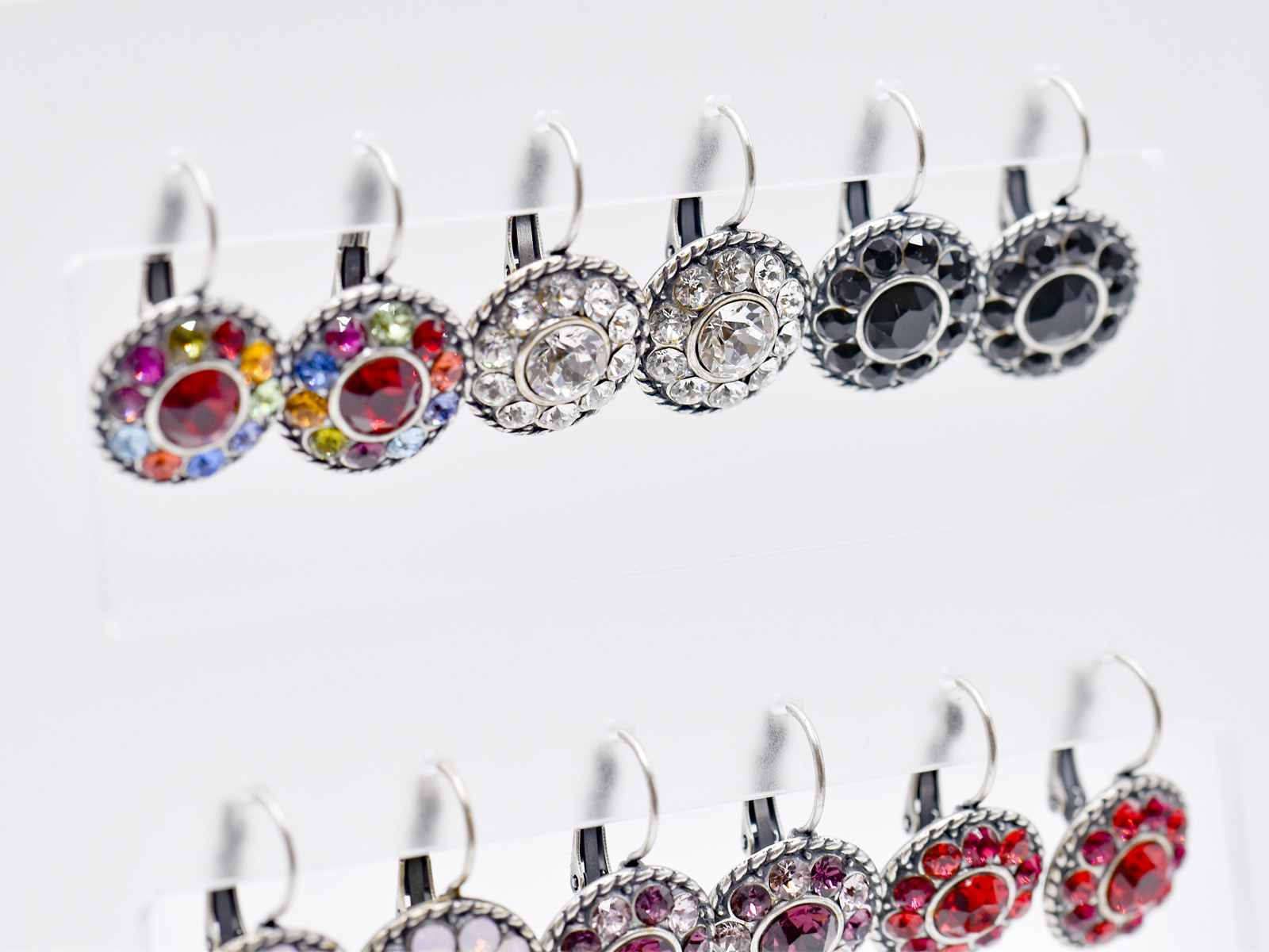 Display Ohrhänger Natalie mit Premium Crystal (12 Paar) Basic Edition