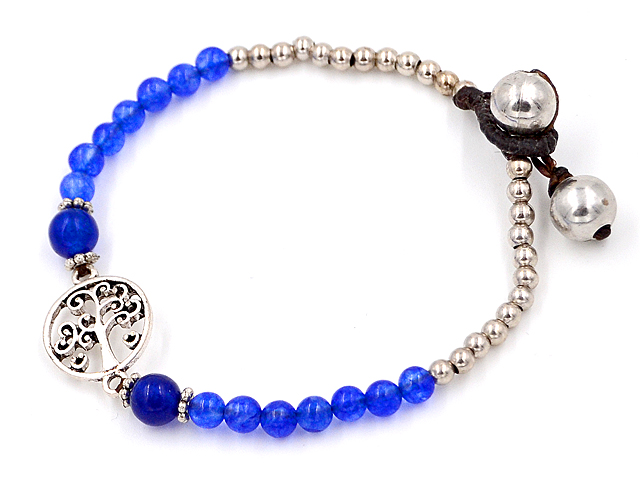 Armband mit Anhänger Baum des Lebens (18 cm + 1.5 cm)