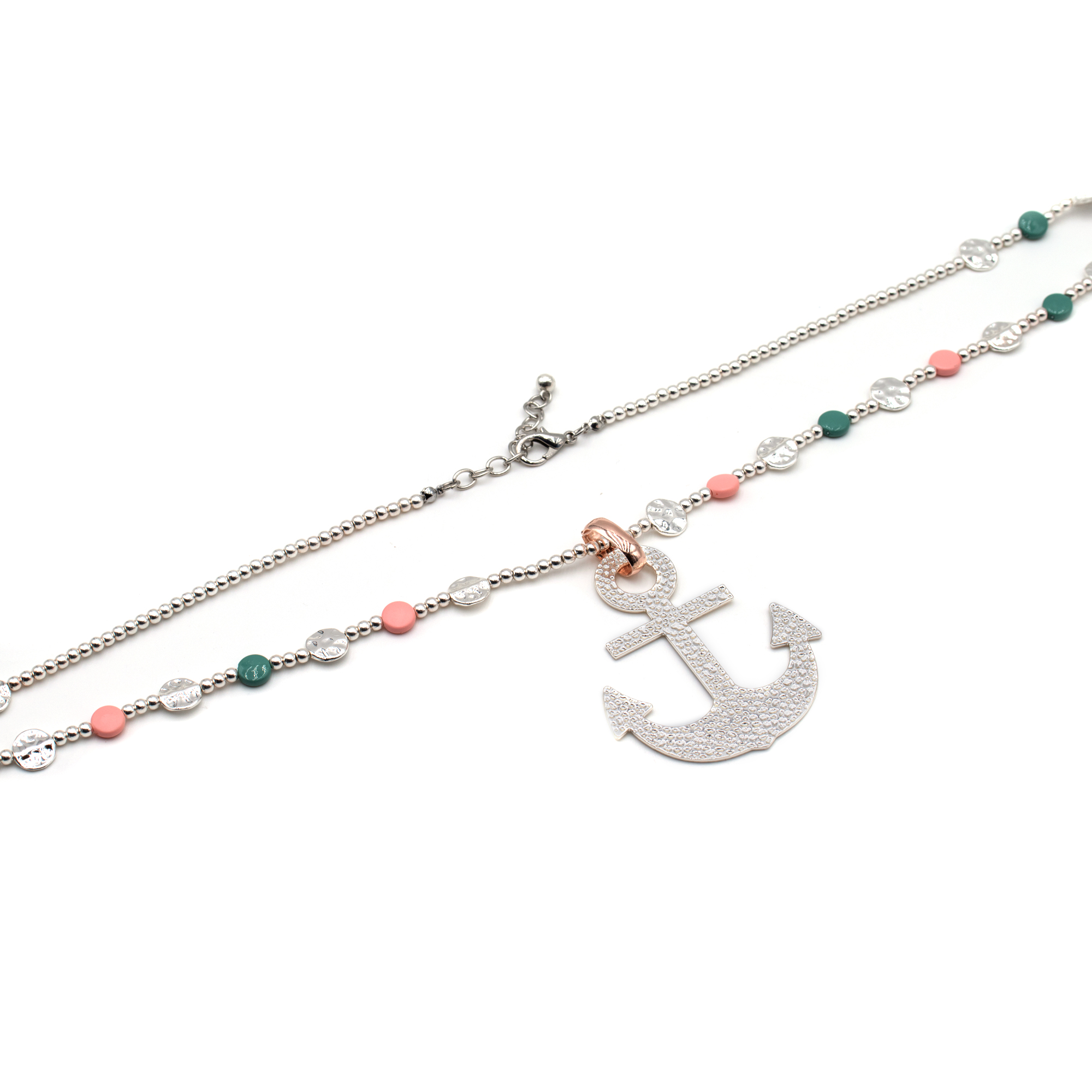 Kette mit Anhänger Anker (83 cm + 5.0 cm)