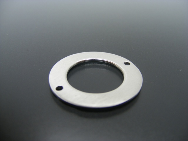 Anhänger Kreis gebürstet (A:20mm)(I:15mm)