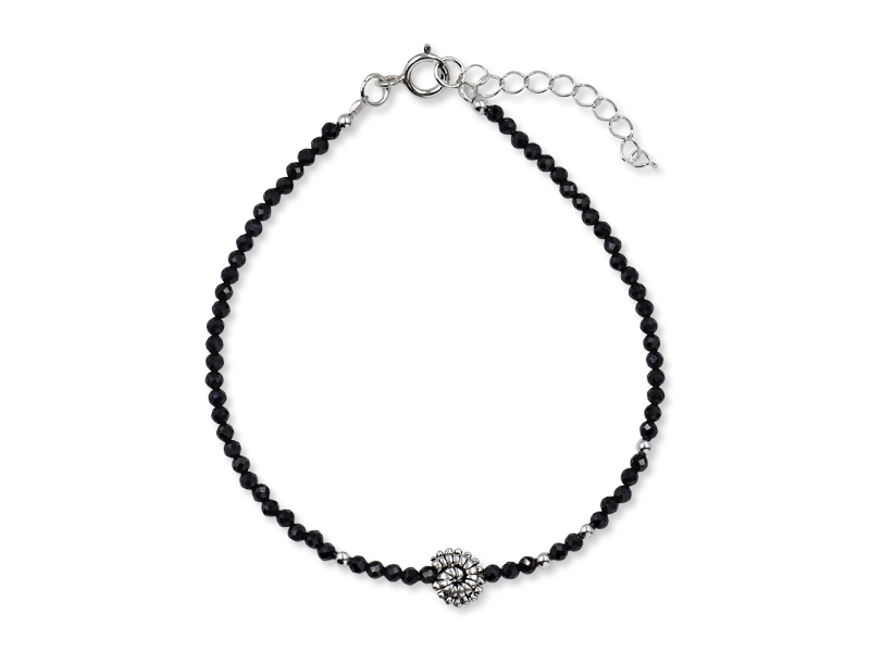 Echtsteinarmband mit Ammonit (16.5 cm + 3.0 cm) (2.4 mm)