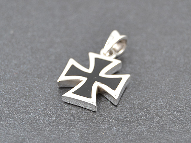 Anhänger Eisernes Kreuz, Emaille