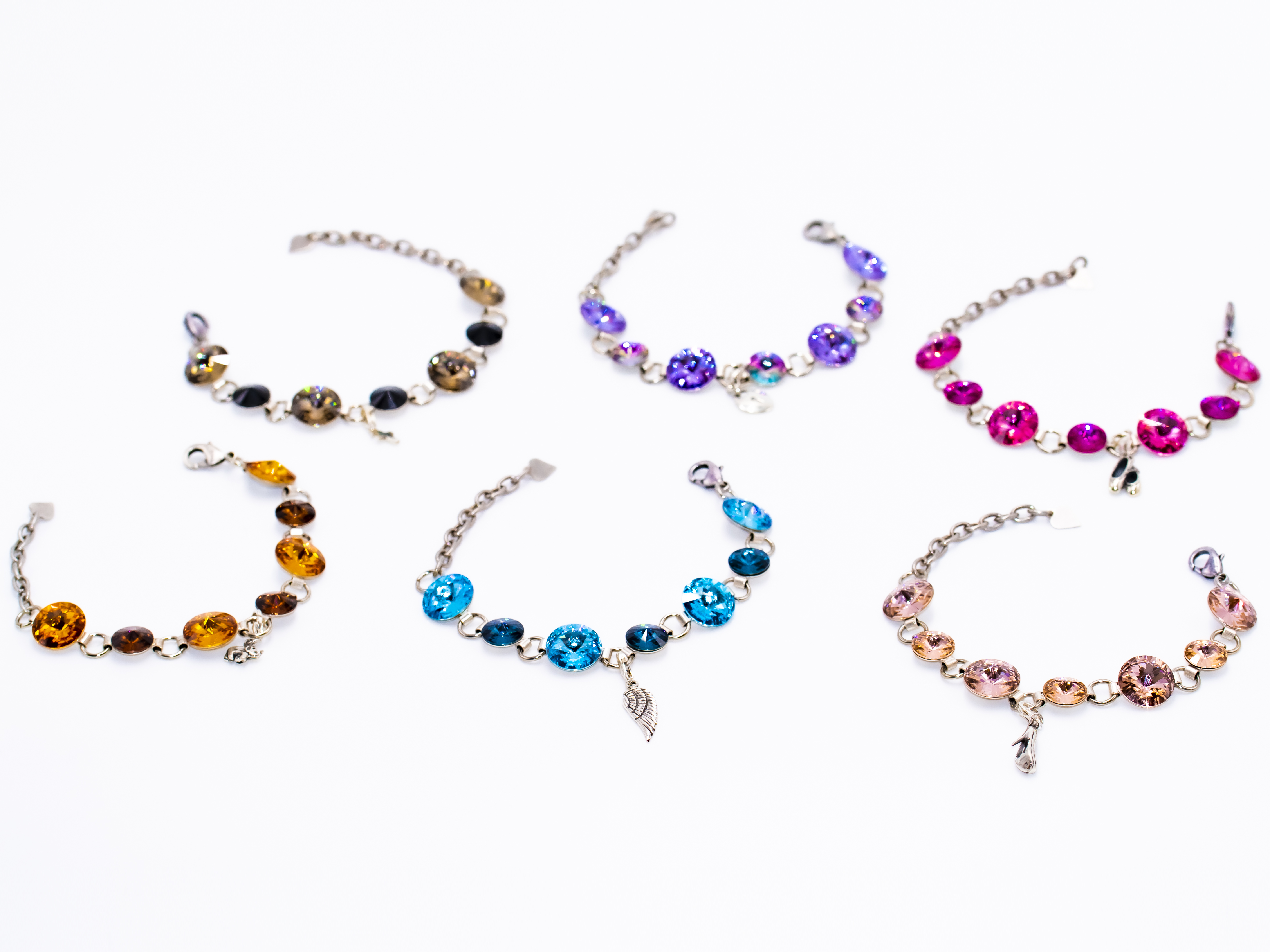 Armband für Charms mit Premium Crystal (20.5 cm)