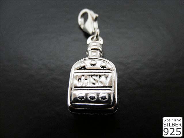 Anhänger Whisky Flasche (3er Pack)