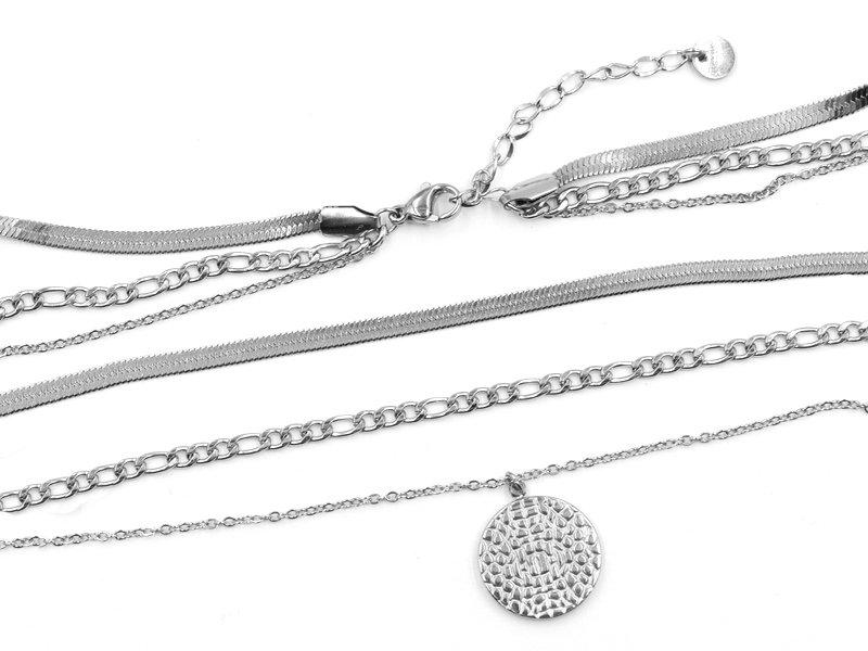 Lagenkette mit Anhänger (38 cm + 5.0 cm)