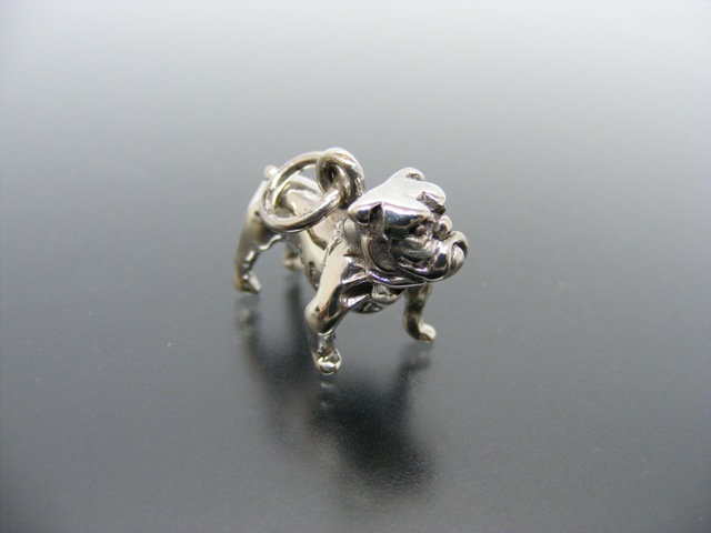 Anhänger Hund Bulldog, Mops