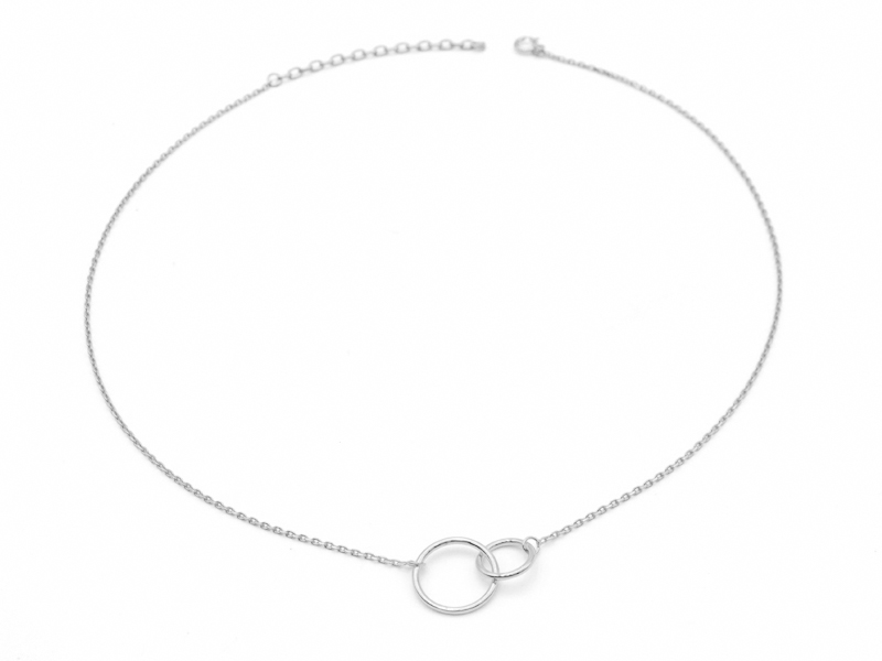 Collier "Kreise" (40+5cm) 