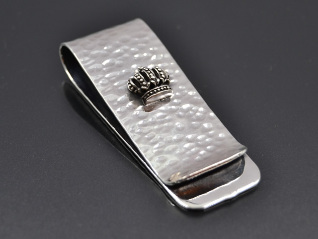 Geldklammer Krone gehämmert