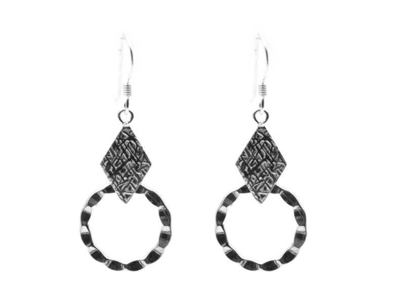 Ohrhänger "Berrin" (Raute)