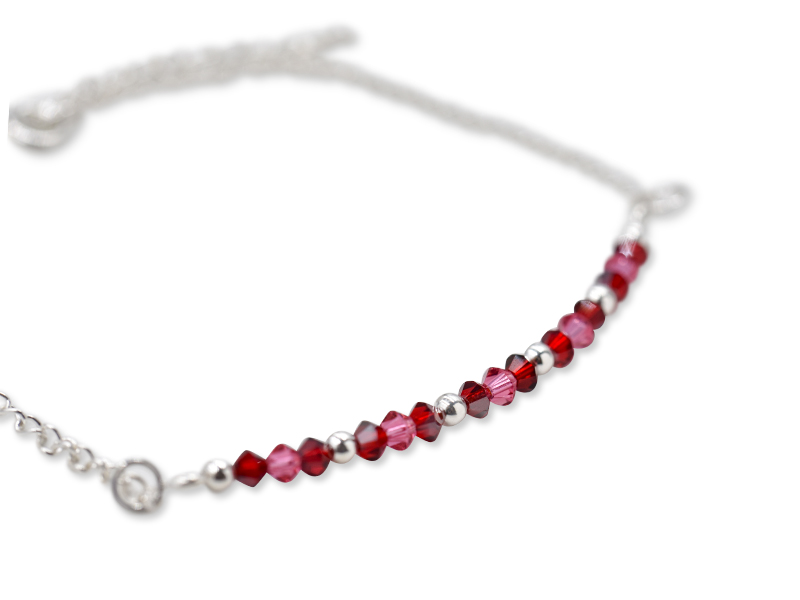Armband mit Premium Crystal (18 cm + 3 cm)