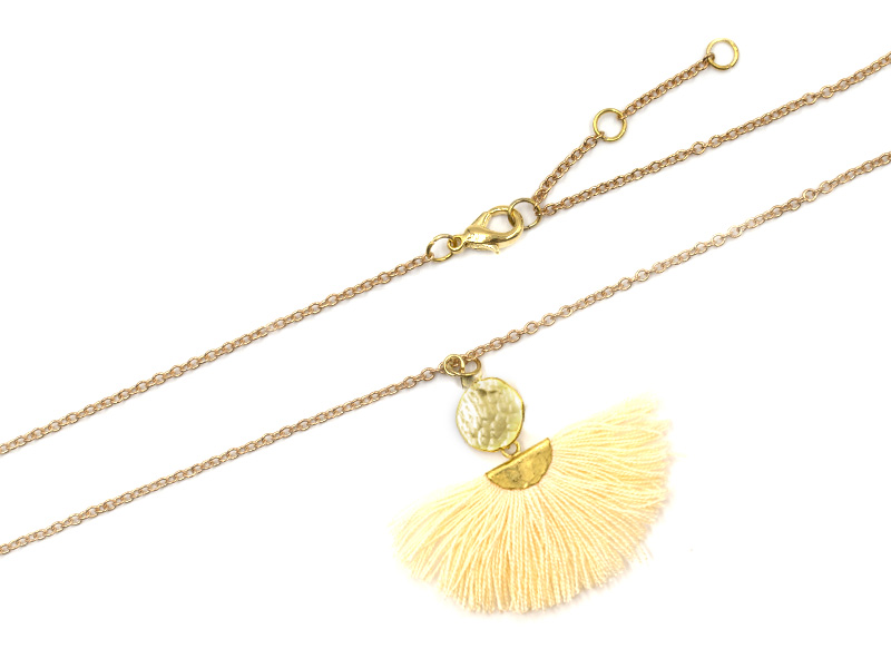 Erbskette Shirin mit Kreis (41.5 cm + 2.0 cm + 2.0 cm)