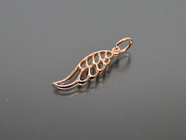 Anhänger Flügel rosévergoldet