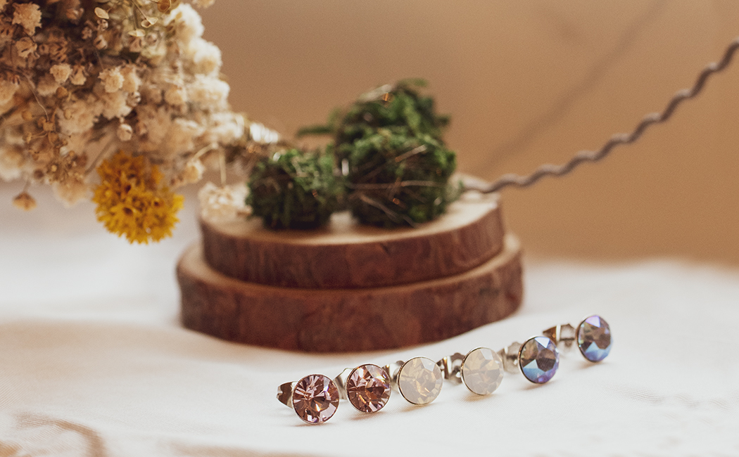 Ohrstecker OSGK29 mit Premium Crystal in 6 mm