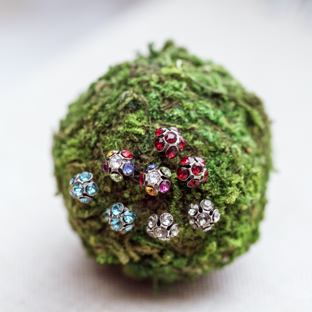 Ohrstecker Bella mit Premium Crystal in 2 mm