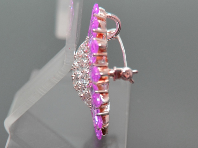 Anhänger - Ansteck-Brosche mit Steinen