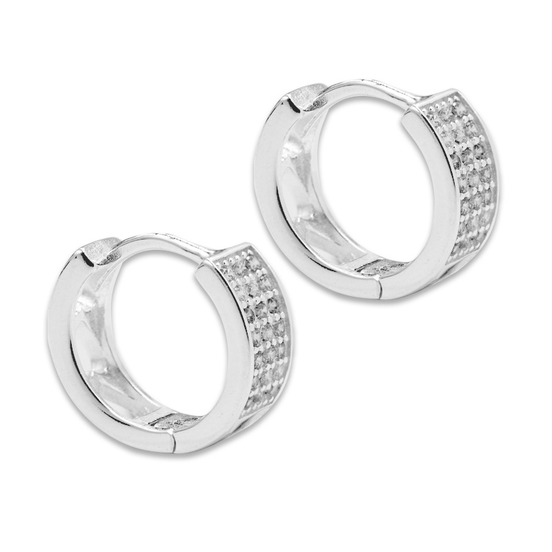 Creolen mit Premium Crystal