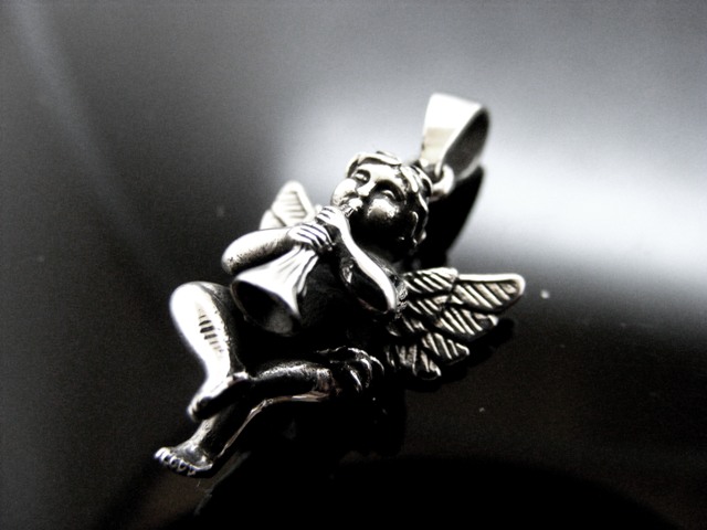 Anhänger Engel mit Flöte