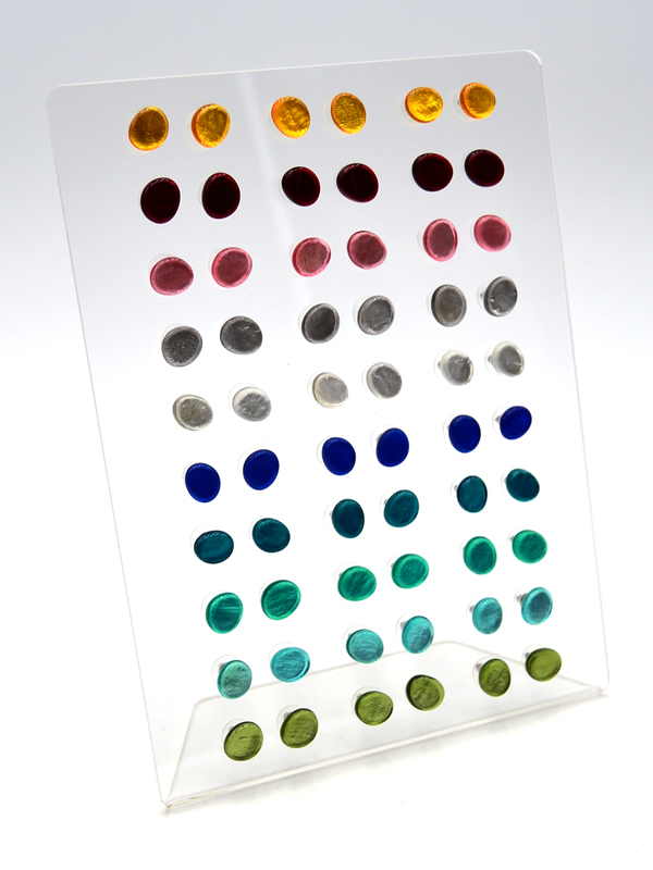 Display Ohrstecker "Capiz" (30 Paar)