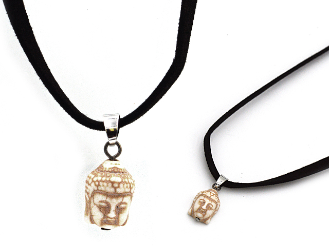 Choker mit Anhänger Buddha (32.5 cm + 5.0 cm)