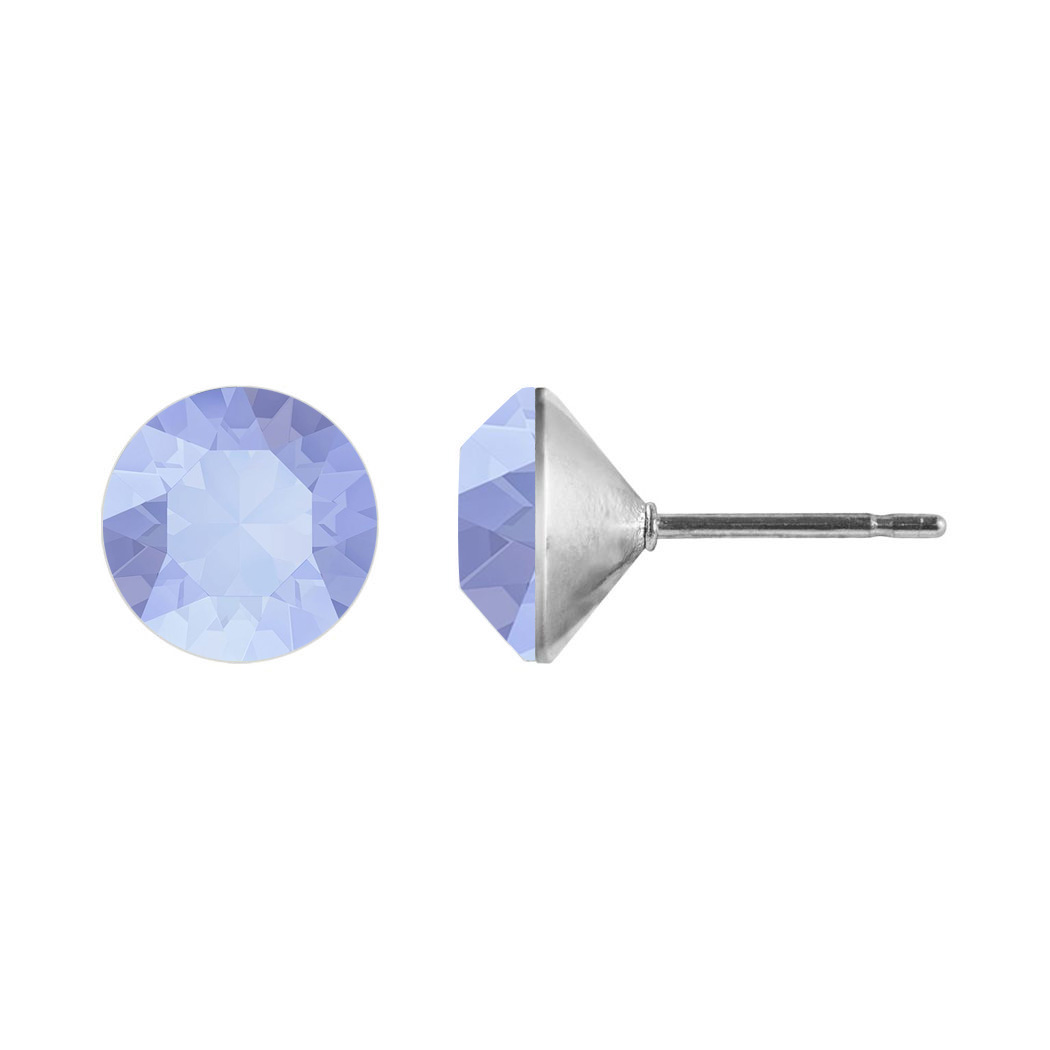 Ohrstecker OSGK 39 (8mm Stein) Air Blue Opal