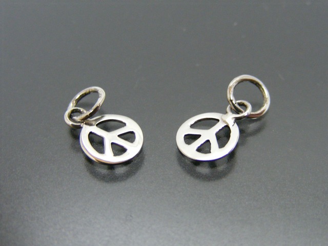 Anhänger Peace (6.0 mm) (5er Pack)