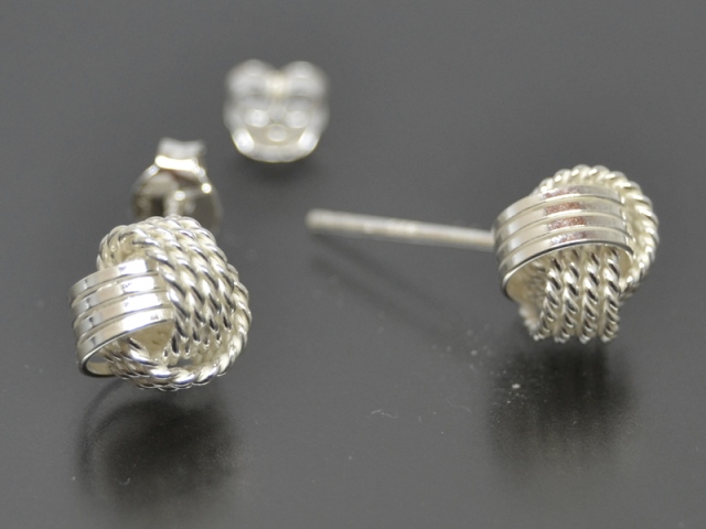 Ohrstecker Knoten (8.0 mm)