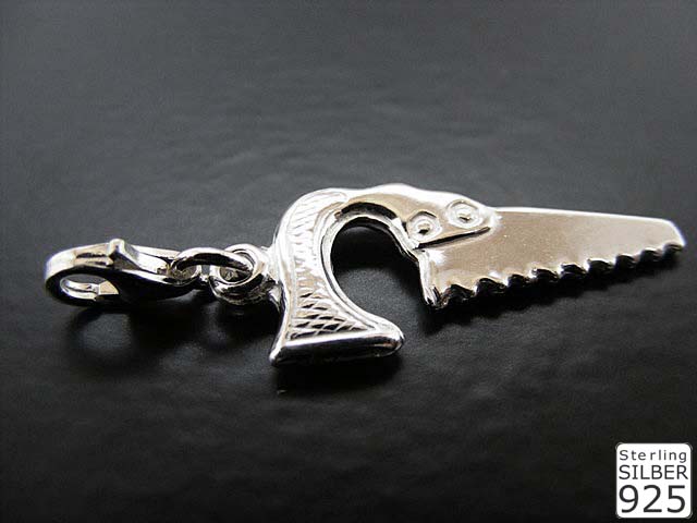 Anhänger Charm Säge (3er Pack)