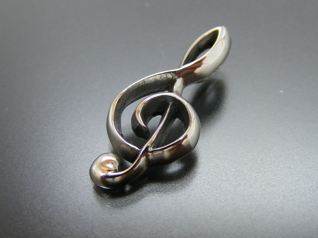 Anhänger Notenschlüssel