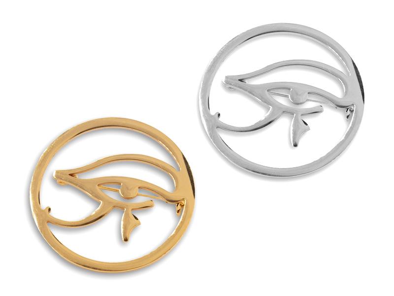 Brosche Auge des Horus