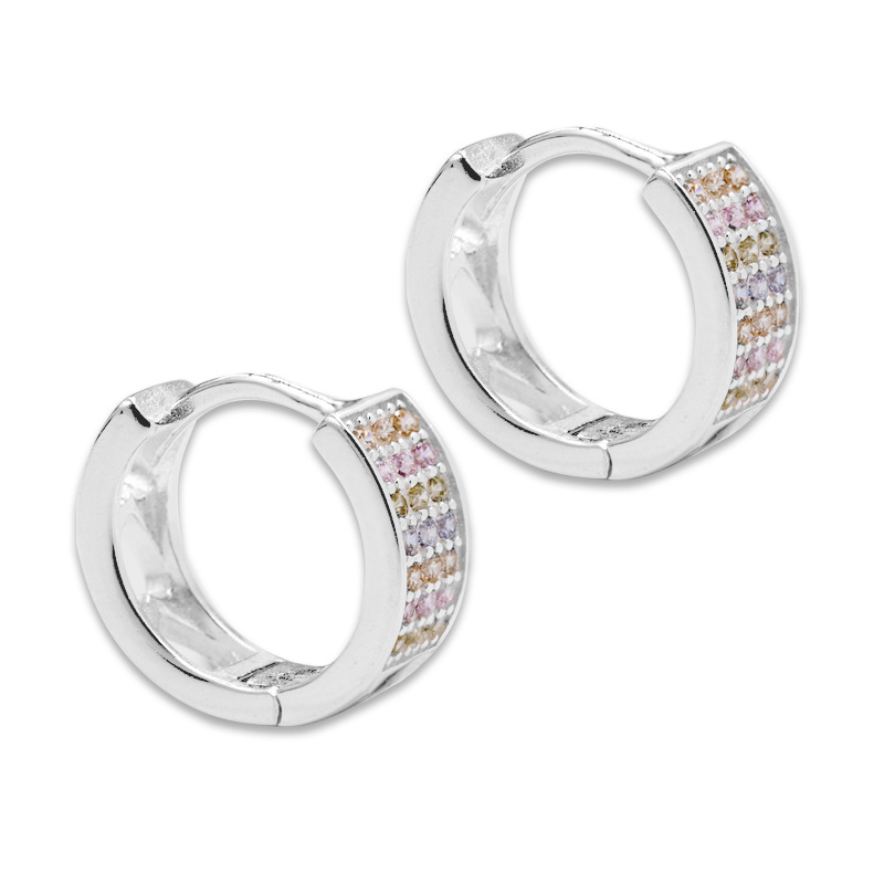 Creolen mit Premium Crystal