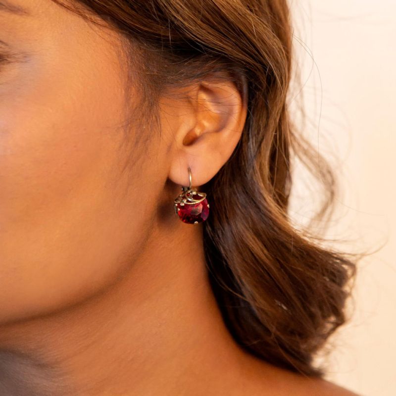 Ohrhänger Valentina mit Premium Crystal in 12 mm