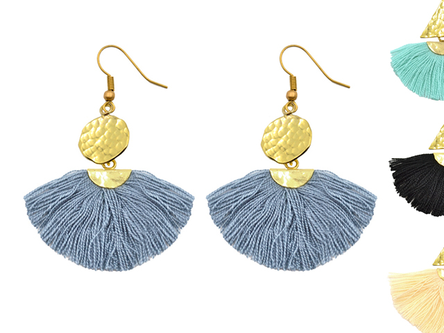 Ohrhänger Shirin mit Kreis