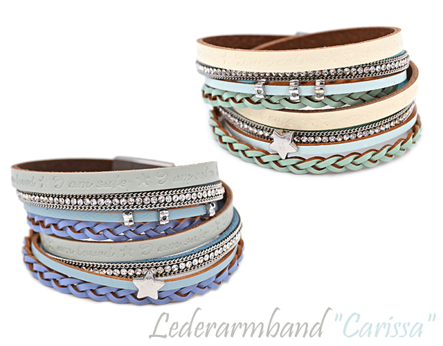 Lederarmband Carissa (37 cm)