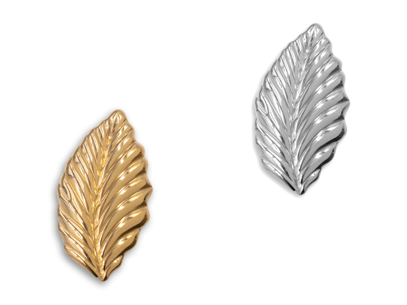 Brosche Blatt