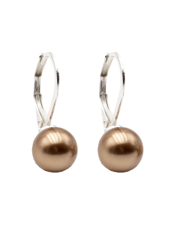 Ohrhänger HKP8BR mit Premium Perle in 8 mm