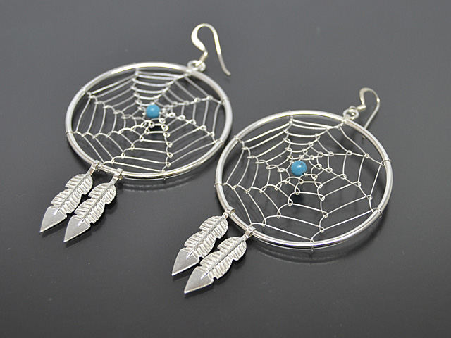 Ohrhänger "Dreamcatcher" (45 mm)