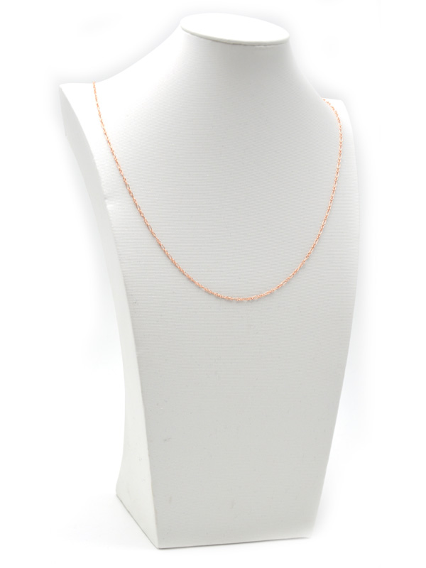 Figaro- Ankerkette (60 cm) (2.0 mm) rosévergoldet