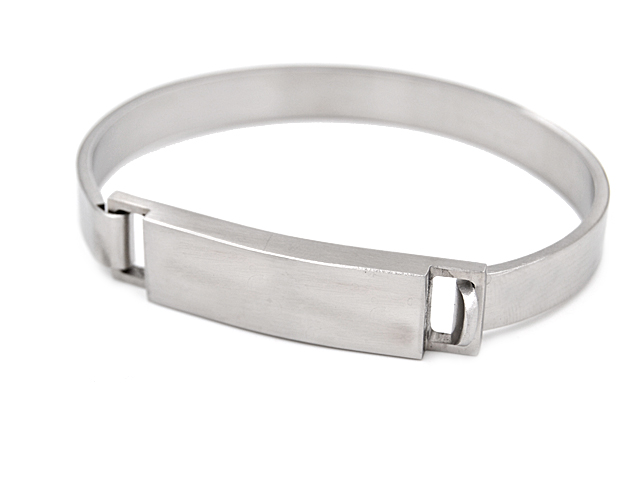 Edelstahlarmreifen "Ericka" ( 20,0 cm )