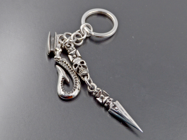 Schlüsselanhänger Totenkopf