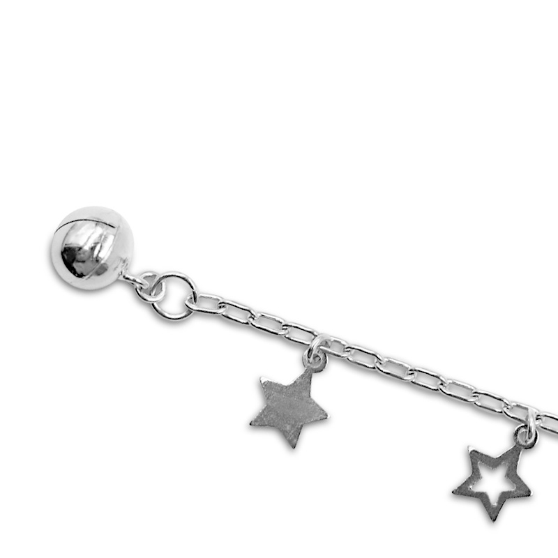 Fußkette Sterne (25 cm)