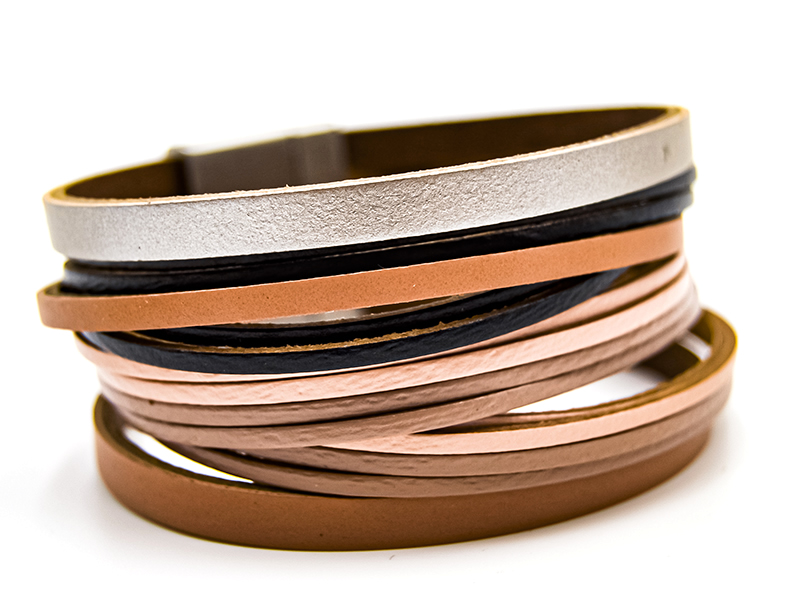 Lederarmband Sabia (17.5 cm)