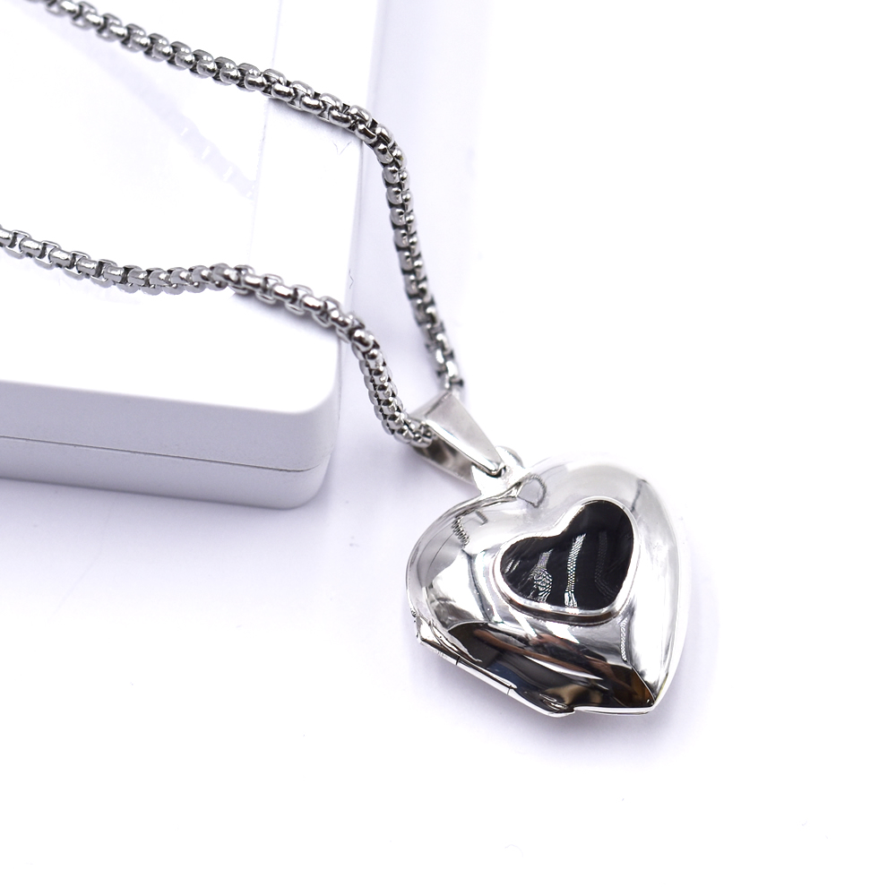 Anhänger Herz mit Emaille 